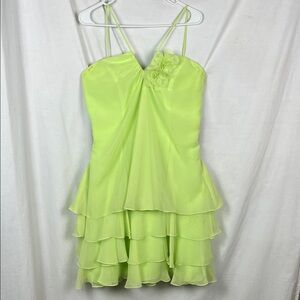 Pastel Green Eden Maids Fairycore Tool Layered Dress